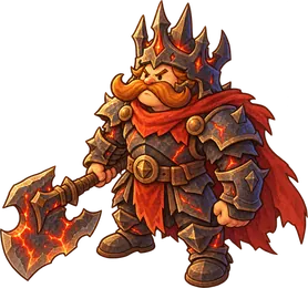 The Ash Tyrant, leader of the Ash Horde